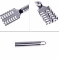thumbnail image 4 of SENSHENGXIN Stainless Steel Fast Cleaning Fish Peeler Scale Remover Seafood Crackers Fish Scaler Cleaner Planet Skin Brush Scraper Tool, 4 of 9