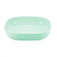 thumbnail image 1 of Dinner Plate Tableware Wheat Straw PP Dinnerware For Dish Fruits Serving Sauce DippingDeep Square Green, 1 of 1