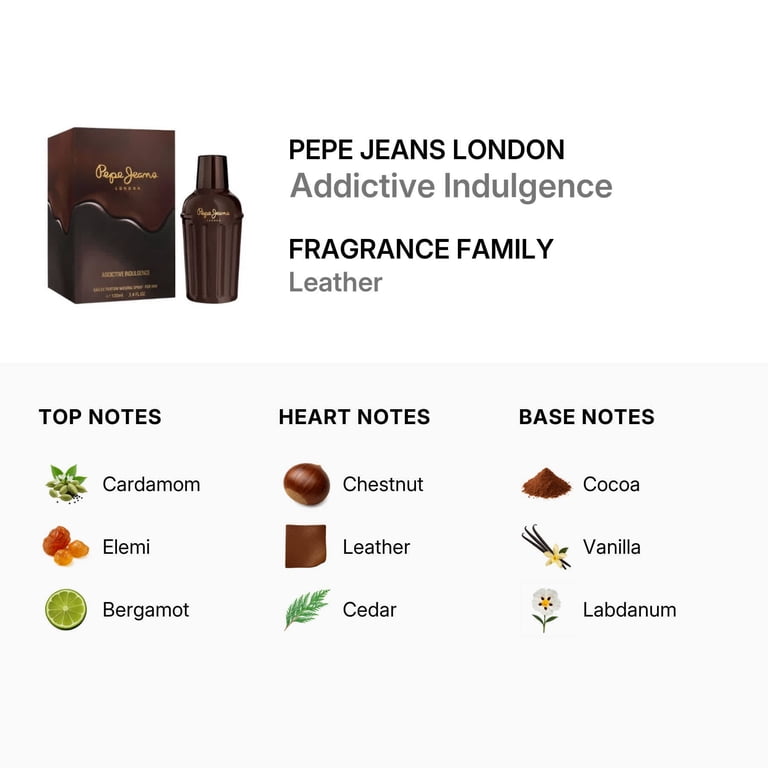 Pepe Jeans London Men's Addictive Indulgence EDP Spray 3.38 oz