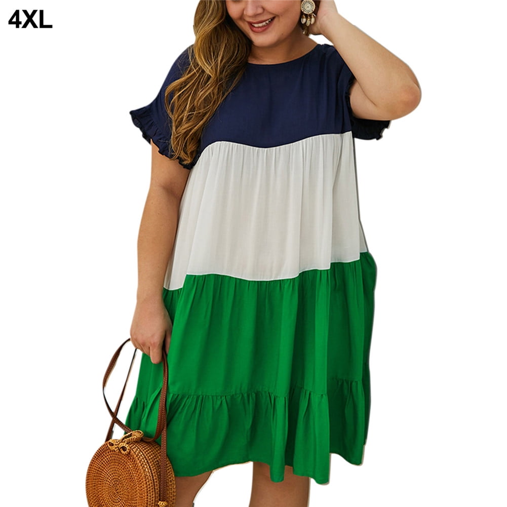 walmart t shirt dress plus size
