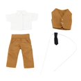thumbnail image 2 of Ropa y accesorios para muñecas Ob11 , moda 1/12, ropa para vestir muñecas, trajes para novio, muñeca para de 3 a 7 años marrón Sunnimix Trajes de muñeca, 2 of 8
