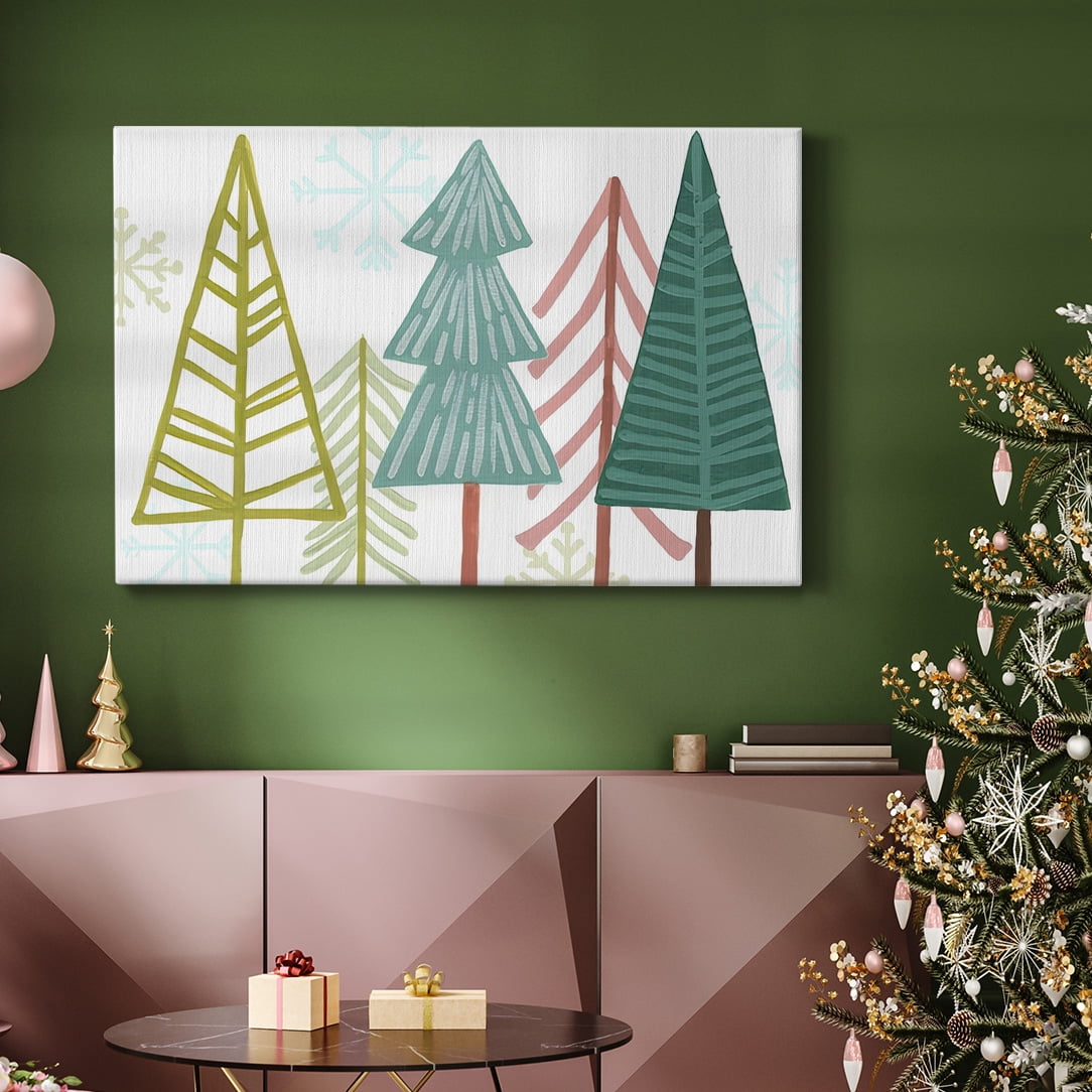 Modern Holiday Collection A- Gallery Wrapped Canvas