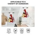 thumbnail image 4 of Saiise Sanrio Print Hanging Kitchen Towels Hand Towel Loop Dish Cloth Tie Towels Tea Bar Towels for Bathroom Farmhouse Housewarming Tabletop Home 14x18in, 4 of 7