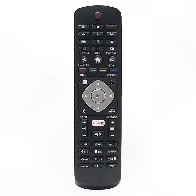 All-in-One Remote Control for Smart TVs with Streaming App Support