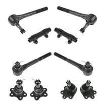 TRQ 10pc Steering Suspension Kit Tie Rods w/ Adjusting Sleeves Ball Joints New PSA85995 Fits select: 1990-2005 CHEVROLET ASTRO, 1990-2005 GMC SAFARI
