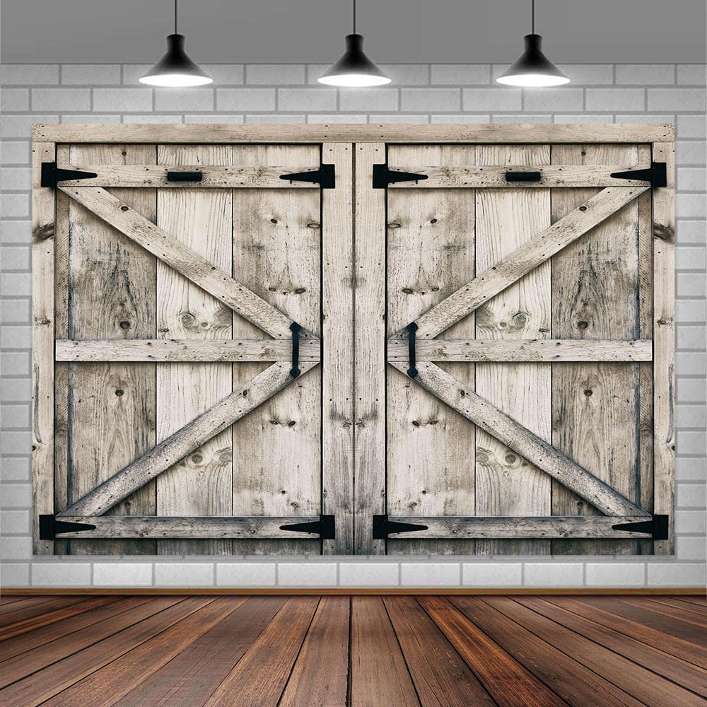 Rustic Wooden Vintage Wood Photo Backdrop Photography Background, Farmhouse Wooden Country Barn