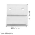 thumbnail image 3 of HOOWIFFY Aluminum Alloy Picture Hanging System for Wall Display and Home Decor, 3 of 5
