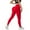 A1 Red, variant on Cellulite 3D Leggings for Women No Front Seam Leggings Workout Yoga Pants Scrunch Butt Lifting Leggings Push Up Yoga Pants Sculpting Yoga Fitness Pants Full Length Buttery Soft Blackish Green L