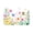 Color 2, variant on FJPT Non Slip Flannel Polyester Floor Mat With Floral And Butterfly Design For Bathroom Kitchen Bedroom Decor 31.5x19.7 inch