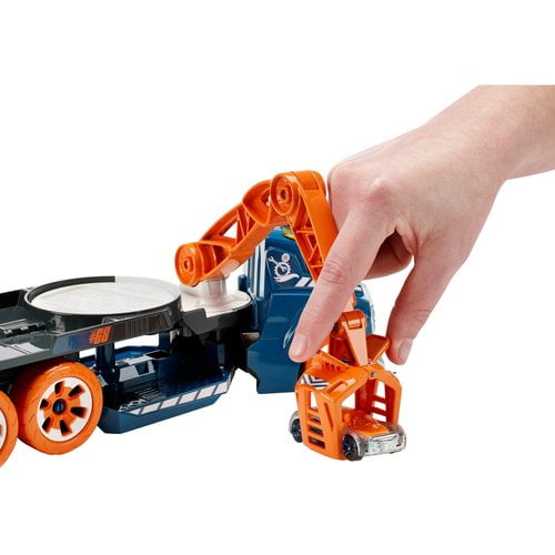 hot wheels spinnin sound crane