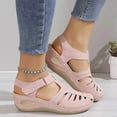 thumbnail image 4 of IUJSOY Platform Sandals for Women 2025 Closed Toe Fisherman Wedge Sandals Slingback Beach Shoes, 4 of 5