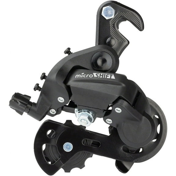 microSHIFT M21 Rear Derailleur - 6 7 Speed Super Short Cage Dropout Claw