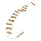 thumbnail image 2 of 1 Uds., la mejor rueda de madera conveniente, cuerpo completo, cuello, pierna, cintura, rodillo, masaje, cuidado terapéutico, recién llegado Gao Jinjia LED, 2 of 2