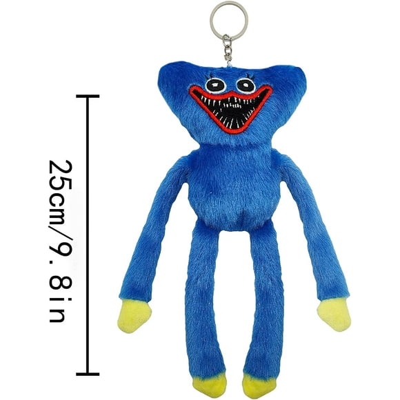 Peluche Huggy Wuggys Poppy Playtime de 25 cm con llavero