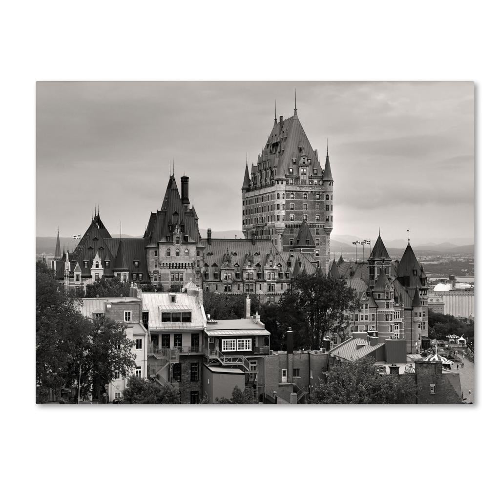 Trademark Fine Art "Quebec City" Canvas Art by Pierre Leclerc