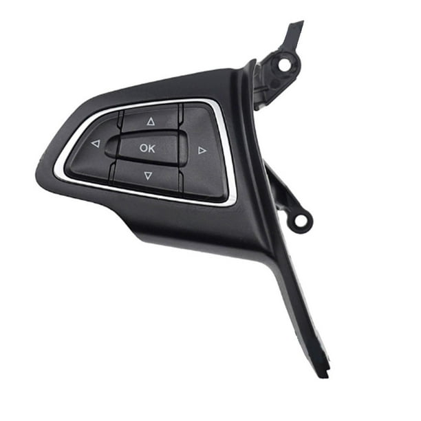 Riwesomey Interruptor de Control de volumen de sonido del volante de crucero multifunción del coche 5 teclas botón de Radio inalámbrico Paneles de instrumentos para automóviles