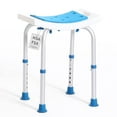 thumbnail image 1 of Silla de ducha elegible para FSA/HSA para ducha interior Taburete de ducha para bañera interior Montaje sin herramientas Asiento de ducha para bañera Ducha Sillas de baño para personas mayores/discapa, 1 of 5