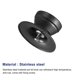thumbnail image 4 of Perilla de tapa de olla Universal Unique Bargains 43x27mm Paquete de 4, 4 of 6