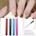 thumbnail image 4 of 4 Pack , Crystal Nail Files with Case, Double Sided Finger Nail Files, Professional Manicure Nail Ca, 4 of 5