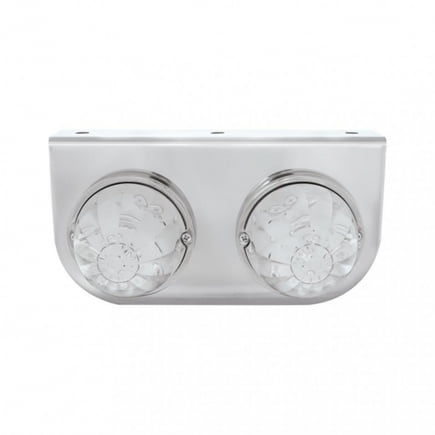 United Pacific 32325 Marker Light Led, With Bracket, Two 17 Led Lights,