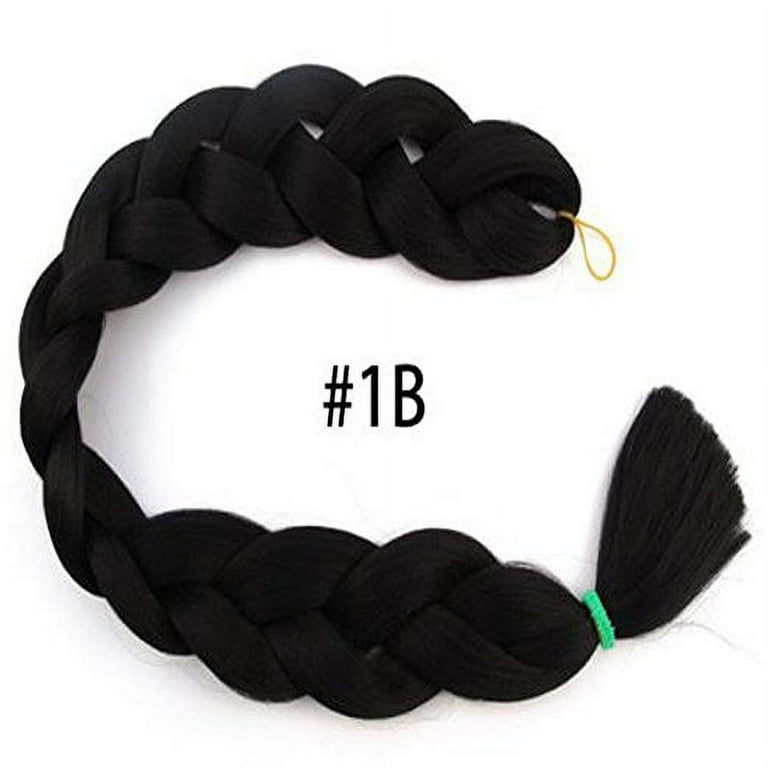 Super Braid Advanced Kanekalon Fibers Bulk Hair Easy to Grab Braid