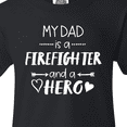thumbnail image 4 of Inktastic My Dad is a Firefighter and a Hero Youth T-Shirt, 4 of 5