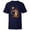 Navy, variant on Disney Wish Star and Valentino Magical Friends - Short Sleeve T-Shirt for Kids - Customized-Navy