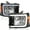Black, variant on Spec-D Tuning Black Headlights w/ LED Bar Compatible with 2007-2013 GMC Sierra 1500, 2500HD, 3500HD, Left + Right Pair Headlamp Assembly