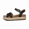 thumbnail image 4 of Aetrex Women's Paula Espadrilles Platform Sandals For Women Orthopedic Wedges, 4 of 5
