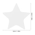 thumbnail image 3 of 100 Uds. Adhesivo acrílico para pared, calcomanías artísticas de pared de estrellas, pegatina de espejo extraíble para fondo de pared, 3 of 4