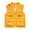 Yellow, variant on SHTXOZHI Mens Plus Size Outerwear Vests Sleeveless Breathable Cargo Jackets Casual Work Hiking Tops with Multi-Pockets