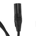 thumbnail image 2 of Câble 1/4 pouce vers XLR mâle, signal équilibré professionnel, noyau OFC 6,35 mm vers XLR, pour microphone, haut-parleur, scène, 5 m, 2 of 4