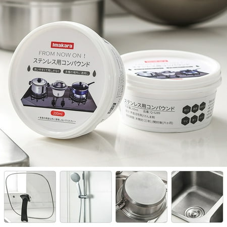 

Cookware Cleaner And Polish Cream Household Cleaning Metal Polishes 200Ml