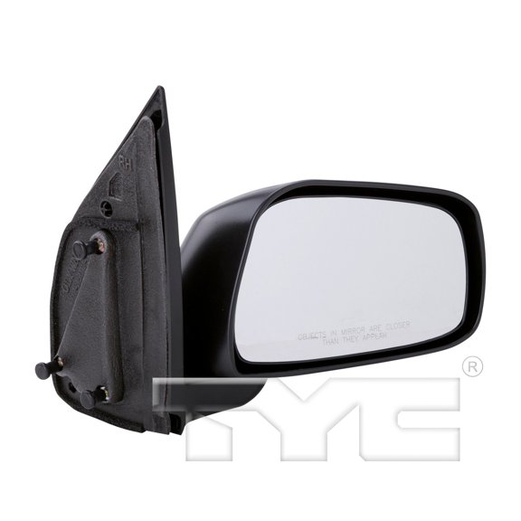 Replacement TYC 5730211 Right Black Manual Mirror For Xterra Frontier Pathfinder Fits 2011 Nissan Xterra