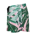 thumbnail image 4 of Women's Short Sleep Pants Sleep Shorts for Women Women's Pajama Bottoms Women's Athletic Shorts Suitable for Home Use Relaxation S Hawaiian Leaf, 4 of 8