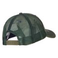 thumbnail image 3 of Big Size Special Cotton Low Profile Trucker Cap - Dk Green XL-3XL, 3 of 5