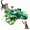 Green, variant on Pet Figure of 8 Dog Lead ,Dog Leash Collar With Nasal Padding, Training Leash for Various-sized Dogs