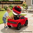 thumbnail image 6 of iYofe 12 Volt Ford F150 Raptor Powered Ride on Car Toy with Remote Control&Bluetooth, Red, 6 of 9