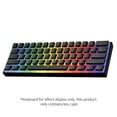 thumbnail image 3 of TFixol PBT Pudding Key Caps 108 Keys PBT Thickened Two-color Key Cap Set OEM Height for Mechanical Keyboard White(Only Keycaps), 3 of 6