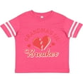 thumbnail image 3 of Inktastic Grandma's Lil' Heartbreaker Boys or Girls Toddler T-Shirt, 3 of 5