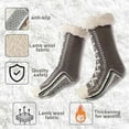 thumbnail image 2 of Hygosport Socks, Ultra-Thick Winter Warm Slipper Socks for Women, Cute Christmas Soft Knit Non-Slip Home Socks, 2 of 6