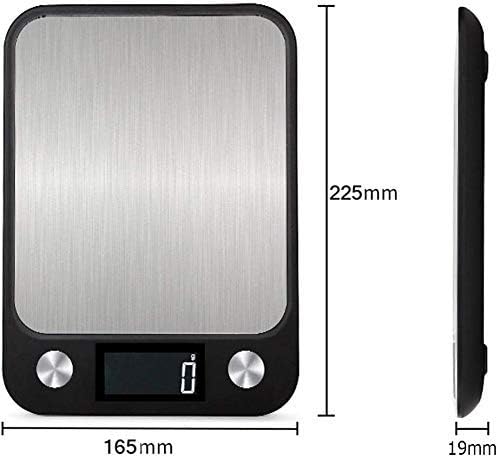 Electronic Scales Digital Kitchen Scales, Electronic Cooking Food Scale, Ultra Slim Design, Accurate Weighing