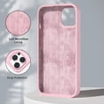 thumbnail image 5 of Case for iPhone 14 with Magnetic [Rotatable Invisible Ring Stand] [Compatible with MagSafe] Soft Microfiber Lining Military-Grade Drop Protection Phone Case for iPhone 14, Pink, 5 of 6