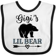 thumbnail image 3 of Inktastic Gigi Lil Bear Grandson Boys Baby Bib, 3 of 4