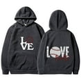 thumbnail image 1 of WEAIXIMIUNG Sweat à Fermeture Éclair pour Femmes Léger, Décontracté, à Manches Longues, avec Poche de Baseball, Imprimé devant et derrière, 1 of 6