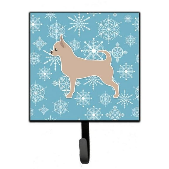 Carolines Treasures BB3550SH4 Winter Snowflake Chihuahua Leash or Key Holder