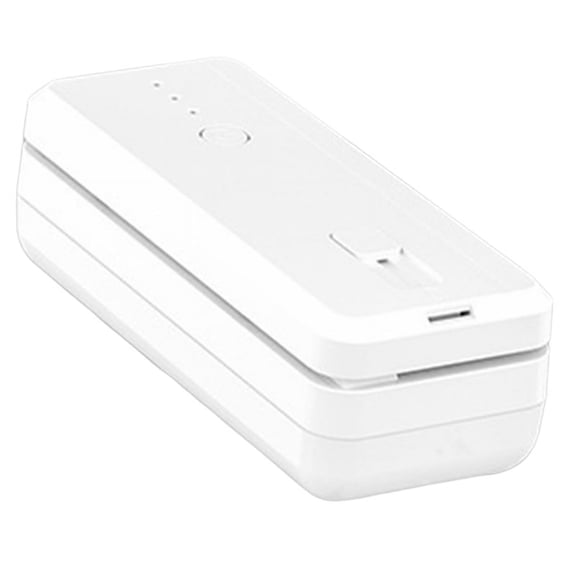 TOP! Household Mini Square Sealing Machine Laminator Packaging Food Bag Fresh Snack White