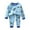 Sky Blue G1 Little, variant on Toddler Boy Clothes Cartoon Fall Long Sleeve T-Shirt and Pants Kids Outfit Set Boys Clothes