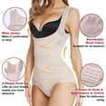 thumbnail image 4 of QRIC Shapewear Bodysuit for Women Tummy Control Butt Lifter Panty Hi-Waist Trainer Stomach Body Shaper Slimming Girdles, 4 of 7