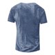 thumbnail image 3 of Men'S Printed T-Shirt Outdoor Retro Button Loose Short Sleeve Top S, 3 of 3